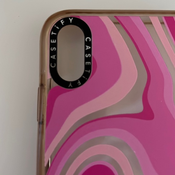 Pink swirls Casetify Case - Picture 2 of 4